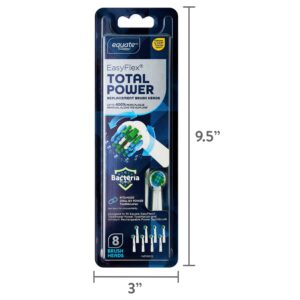Equate EasyFlex Total Power Replacement Brush Heads for Most Oral-B® Power Toothbrushes, White (2 Count), Compare to Oral-B® Precision Clean® - Image 27