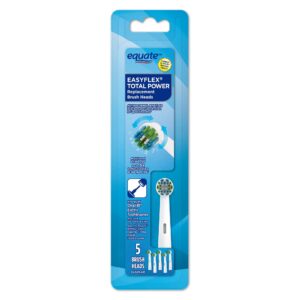 Equate EasyFlex Total Power Replacement Brush Heads for Most Oral-B® Power Toothbrushes, White (2 Count), Compare to Oral-B® Precision Clean® - Image 29