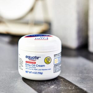 Equate Emu Oil Cream Blue Topical Rub, 4 oz, Compare to Original Blue-Emu® Super Strength - Image 3
