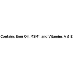 Equate Emu Oil Cream Blue Topical Rub, 4 oz, Compare to Original Blue-Emu® Super Strength - Image 6