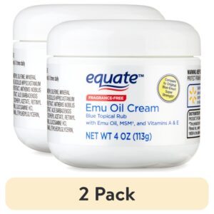 Equate Emu Oil Cream Blue Topical Rub, 4 oz, Compare to Original Blue-Emu® Super Strength - Image 10
