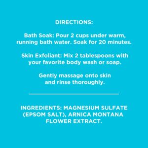 Equate Epsom Salt, Arnica, 3 lb - Image 4