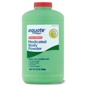 Equate Extra Strength Medicated Body Powder, Eucalyptus Scent, 10 oz, Compare to Gold Bond® Extra Strength Medicated Body Powder Active Ingredient - Image 10