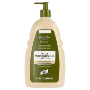 Equate Daily Moisturizing Lotion with Colloidal Oatmeal, 33 fl oz, Compare to Aveeno® Active Naturals® Daily Moisturizing Lotion