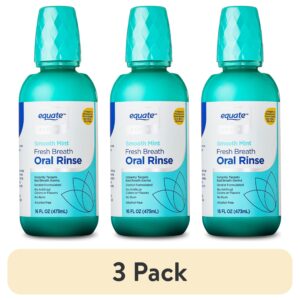 Equate Smooth Mint Fresh Breath Alcohol-Free Oral Rinse, 16 fl oz, Compare to TheraBreath® Fresh Breath Oral Rinse - Mild Mint - Image 14