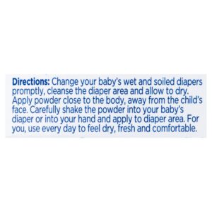 Equate Baby Pure Cornstarch Baby Powder with Aloe and Vitamin E, 22 oz - Image 3