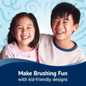 Equate Infinity Kids Battery Power Oscillating Toothbrush with Antibacterial Bristles (1 Handle, 2 Brush Heads, 1 AA Battery) - Image 3