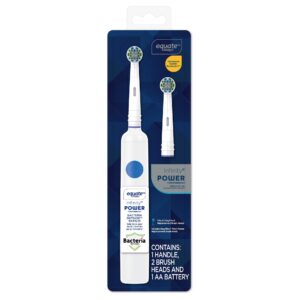 Equate Infinity Power Battery Power Oscillating Toothbrush with Antibacterial Bristles (1 Handle, 2 Brush Heads, 1 AA Battery), Compare to Oral-B® Pro-Health® - Image 11
