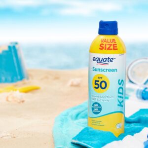 Equate Kids Sunscreen Spray, SPF 50, 9.1 oz - Image 6