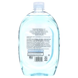 Equate Liquid Hand Soap, Tropical Fruity Fresh, 50 fl oz, Compare to Dial® Coconut Water & Mango Hydrating Hand Soap - Image 4