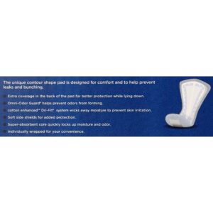 Equate Options Women's Incontinence Pads, Unscented, Overnight (120 Count) - Image 13