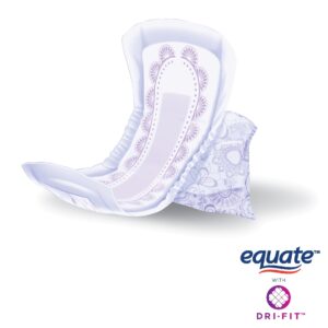 Equate Options Women's Incontinence Pads, Moderate Absorbency, Regular Length (72 Count), Compare to Poise® - Image 14