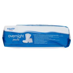 Equate Women's Overnight Incontinence Pads, Ultimate Absorbency (30 Count), Compare to Tena® - Image 5