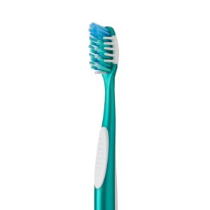 Equate Pure Health Toothbrush with Tongue & Cheek Cleaner, Soft Bristles (4 Count), Compare to Oral-B® Crossaction™ All In One™ - Image 6