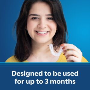 Equate Grind No More Classic Dental Guard, One Size Fits All, with 2 Dental Guards 1 Storage Case and Fitting Tray, Compare to Dentek® Professional-Fit™ Dental Guard - Maximum Protection - Image 6