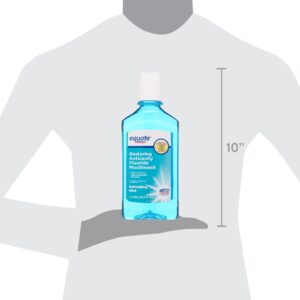 Equate Restoring Anticavity Fluoride Mouthwash, Refreshing Mint, 1 L, Compare to Act® Restoring™ Anticavity Fluoride Mouthwash Active Ingredient - Image 8
