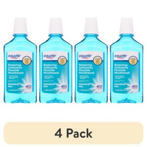 Equate Restoring Anticavity Fluoride Mouthwash, Refreshing Mint, 1 L, Compare to Act® Restoring™ Anticavity Fluoride Mouthwash Active Ingredient - Image 10