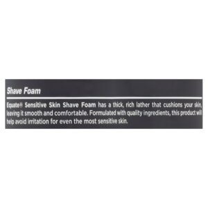 Equate Sensitive Skin Shave Foam, 11 oz - Image 6