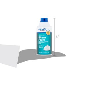 Equate Sensitive Skin Shave Foam, 11 oz - Image 7