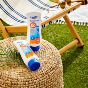 Equate Sport Broad Spectrum Sunscreen Lotion, SPF 50, 8 fl oz - Image 6