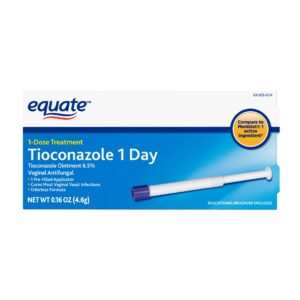 Equate Tioconazole 1 Day Antifungal Treatment, 0.16 oz, Compare to Monistat® 1 Active Ingredient - Image 9
