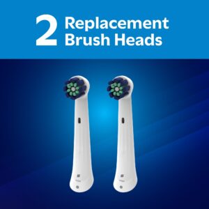 Equate Trios Premium Clean Replacement Brush Heads for Most Oral-B® iO Electric Toothbrushes, White (2 Count) Compare to Oral-B® iO Ultimate Clean - Image 5