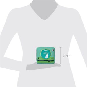 Equate Ultra Thin Pads with Wings, Size 2, Long Super Protection (32 Count)