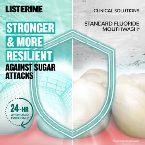 Listerine Clinical Solutions Teeth Strength Anticavity Fluoride Mouthwash Oral Care, 1 L - Image 11
