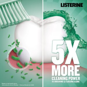 Listerine Freshburst Antiseptic Mouthwash Oral Care, Mint, 1 L - Image 3