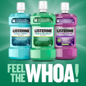 Listerine Freshburst Antiseptic Mouthwash Oral Care, Mint, 1 L - Image 6