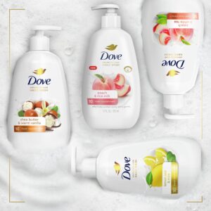 Dove Advanced Care Nourishing Hand Wash for Women Peach & Rice Milk, 12 oz - Image 5