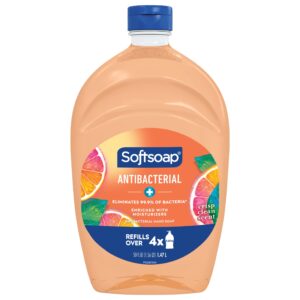 Softsoap Antibacterial Liquid Hand Soap Refill, Crisp Clean, 50 Fluid Ounce Bottle - Image 18
