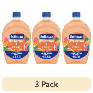 Softsoap Antibacterial Liquid Hand Soap Refill, Crisp Clean, 50 Fluid Ounce Bottle - Image 19