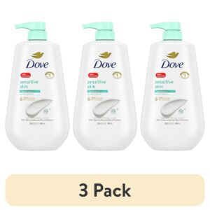 Dove Moisturizing Liquid Body Wash for Women Sensitive Skin Hypoallergenic, 30.6 oz with Pump - Image 12