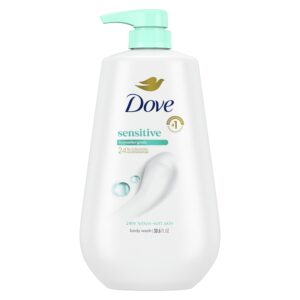 Dove Moisturizing Liquid Body Wash for Women Sensitive Skin Hypoallergenic, 30.6 oz with Pump - Image 13