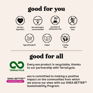 eos Shea Better Body Lotion- Fresh & Cozy, 24H Moisture for Dry Skin, 16 fl oz - Image 7