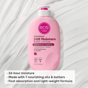 eos Shea Better Body Lotion - Pomegranate Raspberry, for Dry Skin, 16 fl oz - Image 4