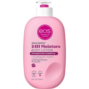 eos Shea Better Body Lotion - Pomegranate Raspberry, for Dry Skin, 16 fl oz - Image 9