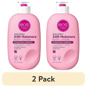 eos Shea Better Body Lotion - Pomegranate Raspberry, for Dry Skin, 16 fl oz - Image 10