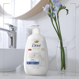 Dove Liquid Hand Wash Deep Moisture More Moisturizing than Leading Ordinary Hand Soap, 12 oz - Image 3