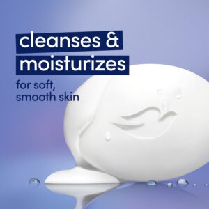 Dove Beauty Bar Women's Bath Soap Gentle Skin Cleanser Original, 3.17 oz - Image 5