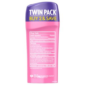 Lady Speed Stick Invisible Antiperspirant Deodorant, Dry, Shower Fresh, 2.3 oz Twin Pack - Image 14