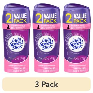 Lady Speed Stick Invisible Antiperspirant Deodorant, Dry, Shower Fresh, 2.3 oz Twin Pack - Image 17