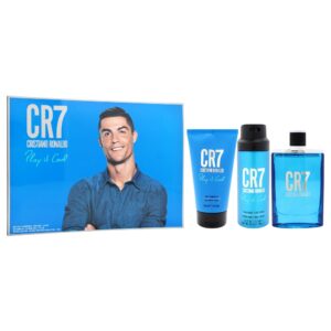 Cristiano Ronaldo Play It Cool , 3 Pc Gift Set 3.4oz EDT Spray, 5.1oz Shower Gel, 4.1oz Body Spray - Image 3