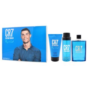 Cristiano Ronaldo Play It Cool , 3 Pc Gift Set 3.4oz EDT Spray, 5.1oz Shower Gel, 4.1oz Body Spray - Image 4