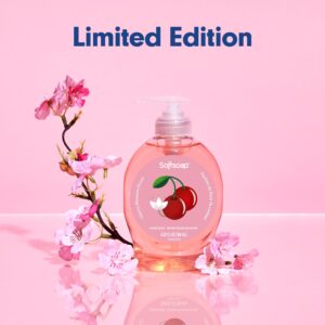 Softsoap Limited Edition Liquid Hand Soap, Cherry Blossom, 6.25 fl oz Pump Bottle - Image 5