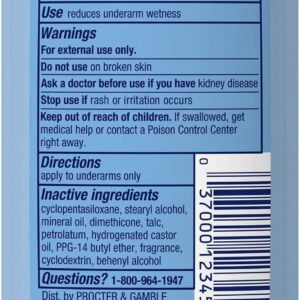Secret Women's Invisible Solid Antiperspirant and Deodorant, Unscented, 2.6 oz - Image 10
