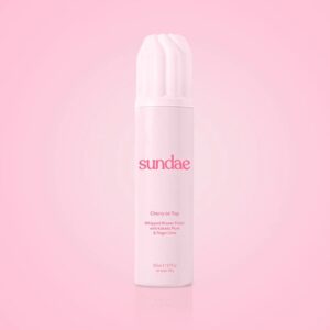 Sundae Whipped Shower Foam Cherry on Top for All Adult Skin Types - Image 9
