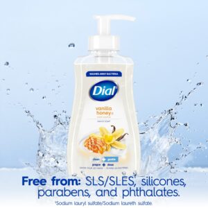 Dial Liquid Hand Soap, Vanilla & Honey, 7.5 Ounce - Image 7