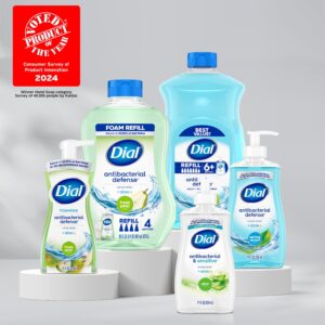 Dial Antibacterial Foaming Hand Wash Refill, Spring Water, 30 Ounce